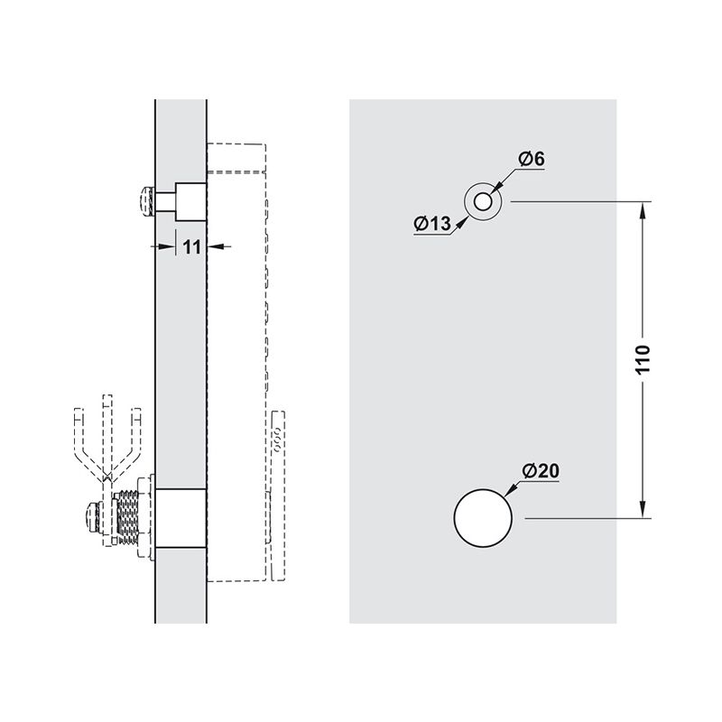 Furniture digital lock - Sola Next - For wooden lockers and cabinets - Image 3