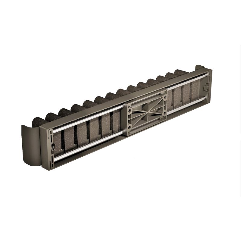 Kesseböhmer Retractable tie and belt holder 450 mm, Conero, D 475 mm, Champagne - Image 2