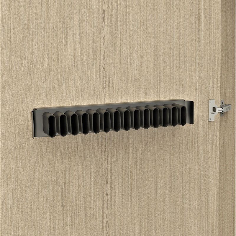 Kesseböhmer Holder for ties and belts facade 320 mm, Conero, D 345 mm, Champagne - Image 2
