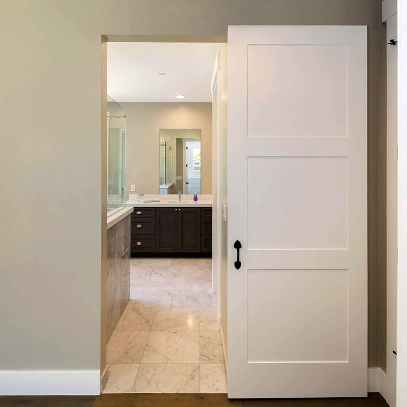 VILLES - Invisible sliding system for wooden doors 120cm - Image 12