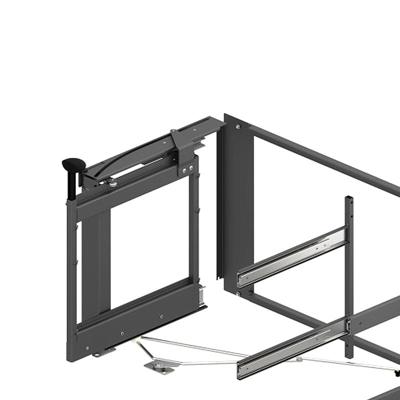 EXCLUSIVE - PEKA Corner pull-out Magic Corner Comfort, with Soft close mechanism and 36 kg load capacity, Swings out Right, Anthracite - Image 5