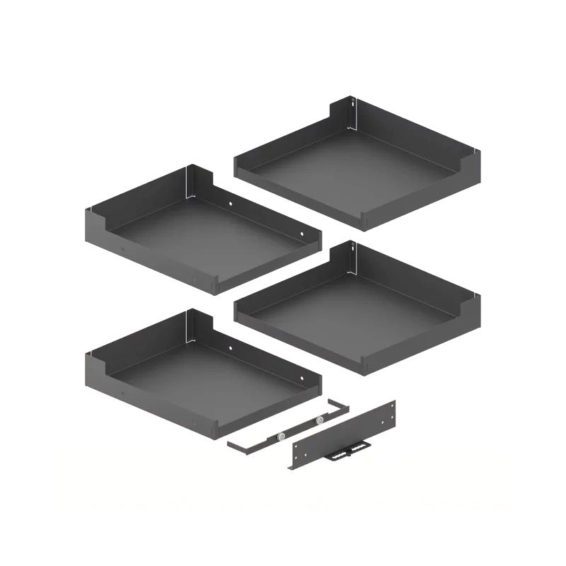 EXCLUSIVE - PEKA Corner pull-out Magic Corner Comfort, with Soft close mechanism and 36 kg load capacity, Swings out Right, Anthracite - Image 6