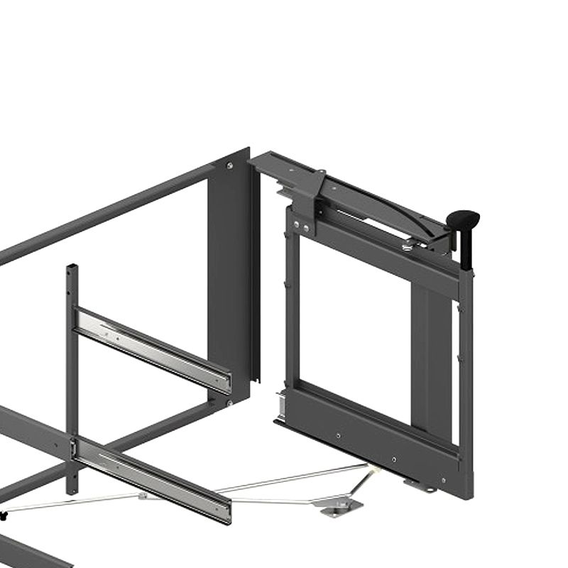 EXCLUSIVE - PEKA Corner pull-out Magic Corner Comfort, with Soft close mechanism and 36 kg load capacity, Swings out Left, Anthracite - Image 5