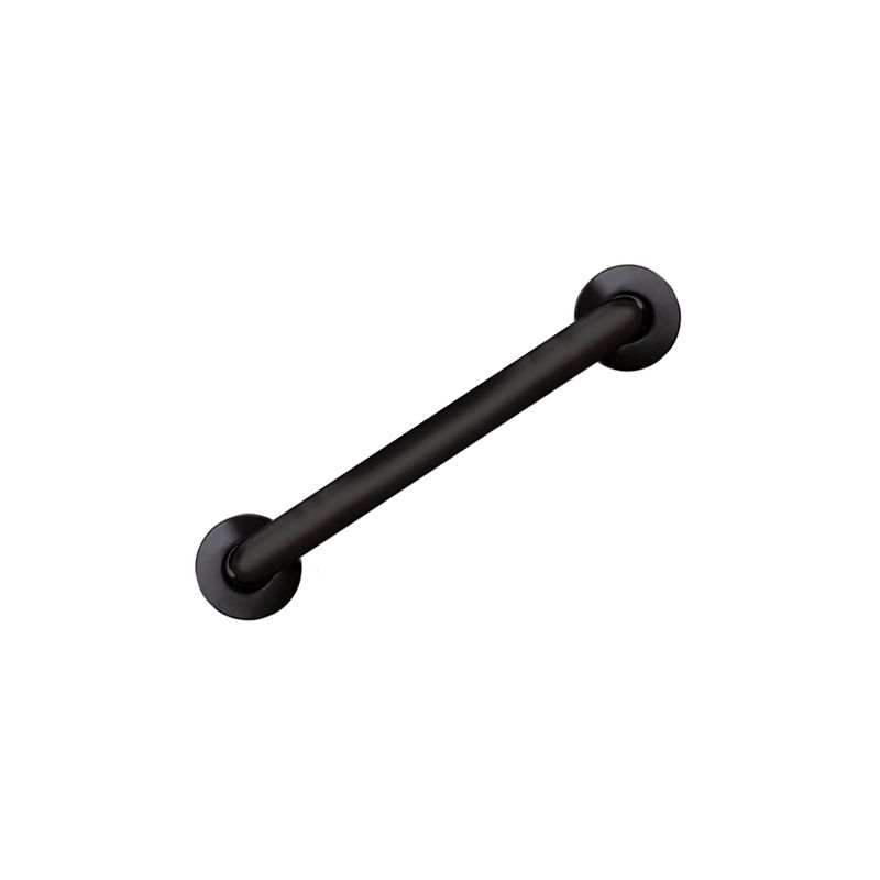 NOFER - Straight support bar to be fixed to the wall 30cm, Stainless steel, Black - Image 2
