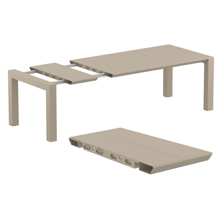 Siesta - Vegas An extendable rectangular Table 180/220, for indoor & outdoor, Beige - Image 2