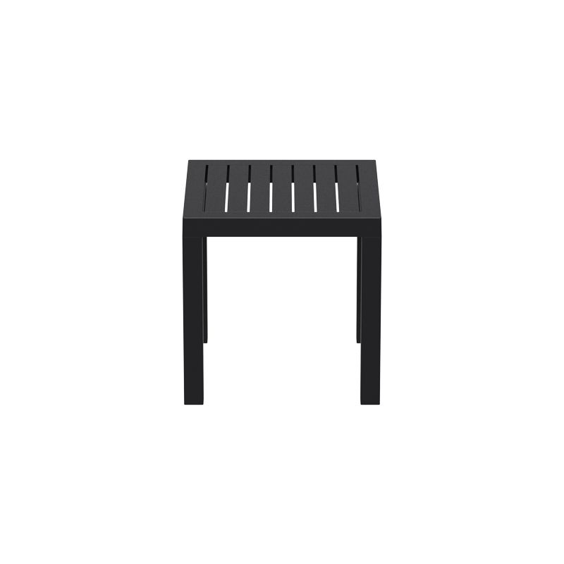 Siesta - Ocean Side Table 45cm, square, for indoor and outdoor use Black - Image 2