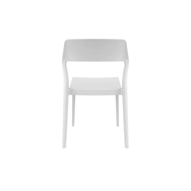 Siesta - SNOW indoor and outdoor chair, White - Image 5