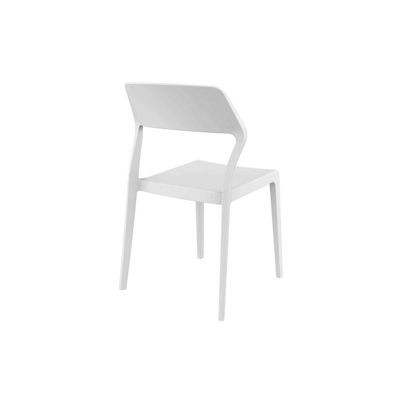 Siesta - SNOW indoor and outdoor chair, White - Image 4