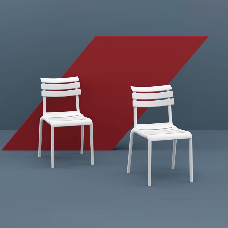 Siesta - Helen stacking Chair For indoor and outdoor use, White - Image 6