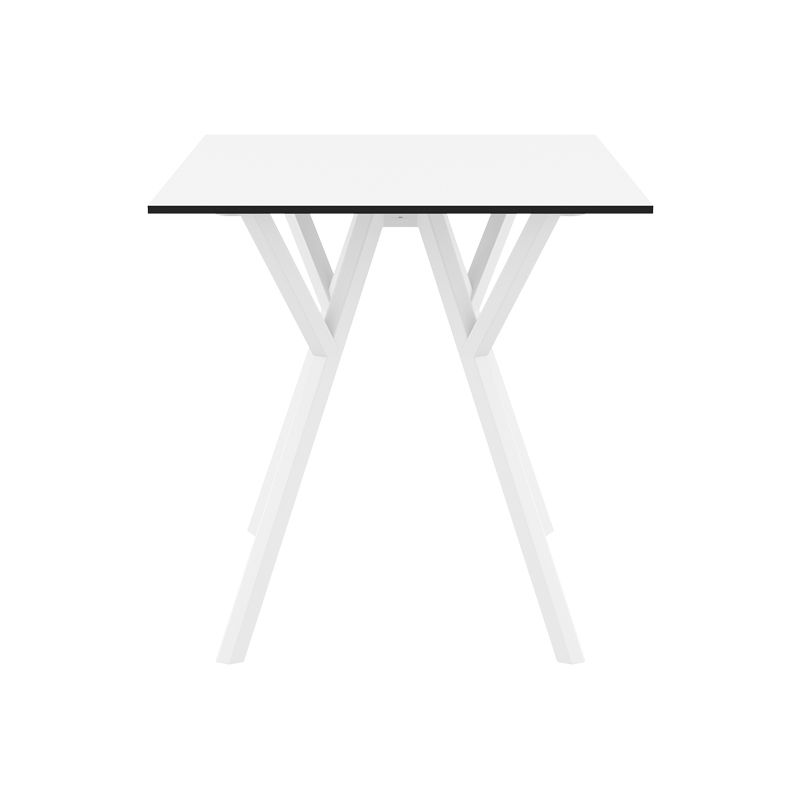 Siesta - Paris table 70cm, square, For indoor and outdoor use, White - Image 2