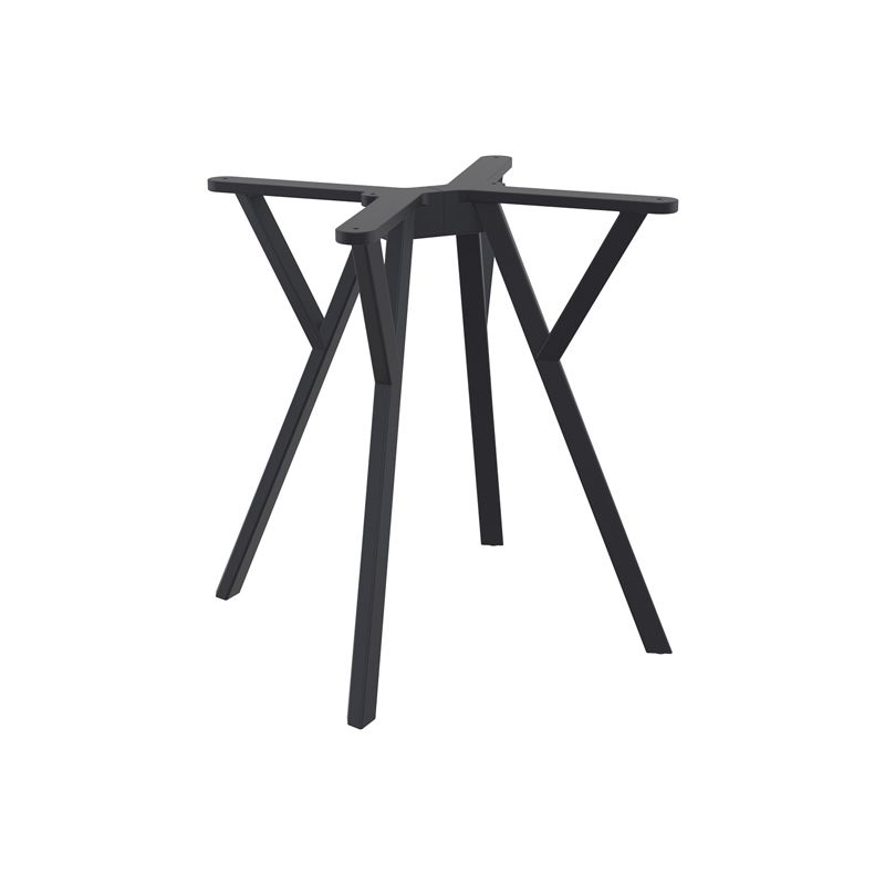 Siesta - Paris table 70cm, square, For indoor and outdoor use, Black - Image 8