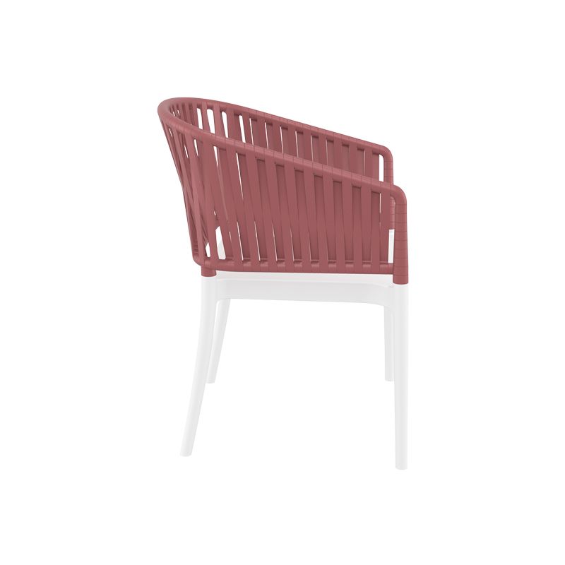 Siesta - Portofino Armchair for indoor and outdoor use White Marsala - Image 3