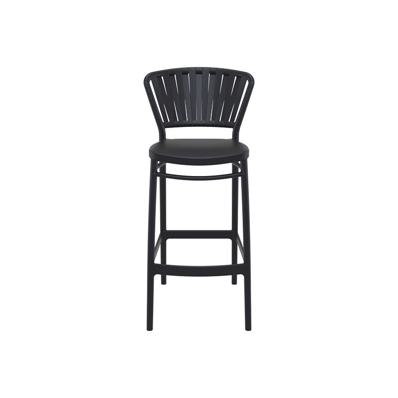 Siesta - Portofino barStool for indoor and outdoor use Black - Image 2
