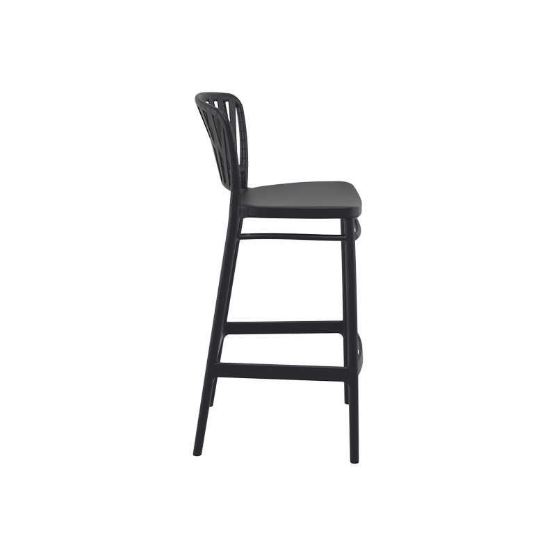 Siesta - Portofino barStool for indoor and outdoor use Black - Image 3