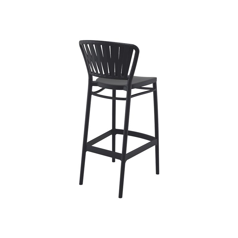 Siesta - Portofino barStool for indoor and outdoor use Black - Image 4