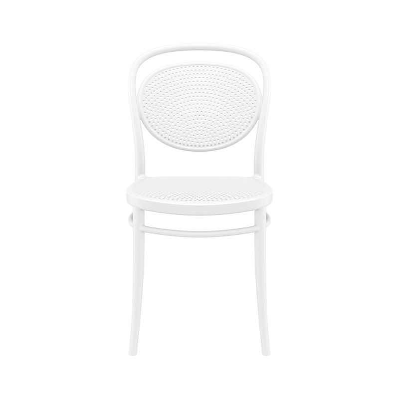 Siesta - Marcel stacking chair for indoor and outdoor, White - Image 5