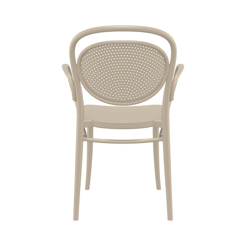 Siesta - Marcel XL stacking armchair for indoor and outdoor, Taupe - Image 4