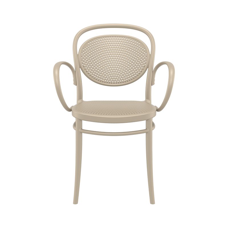 Siesta - Marcel XL stacking armchair for indoor and outdoor, Taupe - Image 5