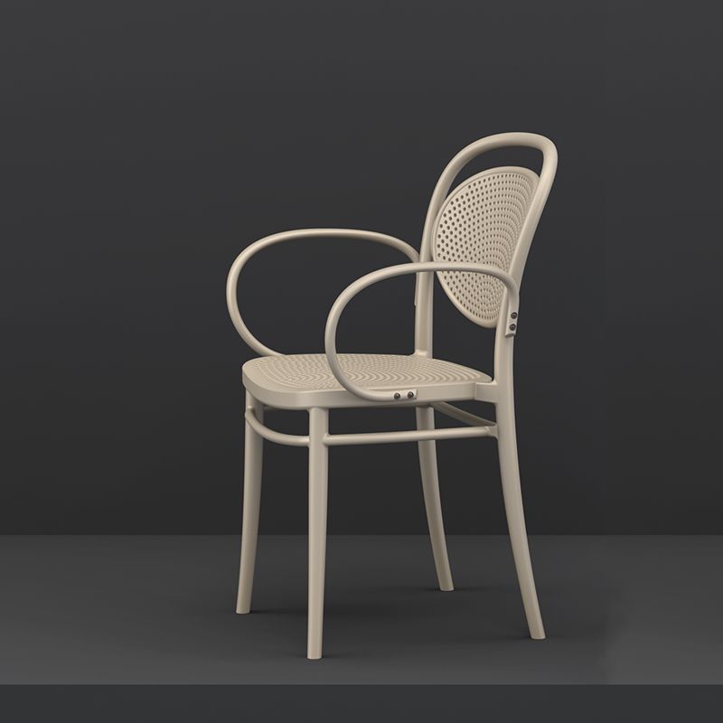 Siesta - Marcel XL stacking armchair for indoor and outdoor, Taupe - Image 7