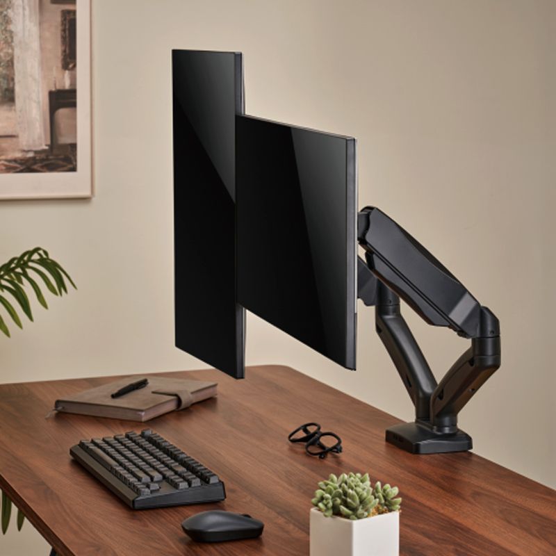 Economy Dual-Screen Spring-Assisted Monitor Arm For most 17"-32" Monitors - Image 9