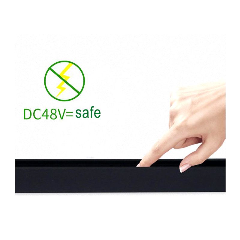 Leaves LNT, Line LED Track - Low Voltage DC48V - Hanging - 1.5M - Aluminum - Image 2
