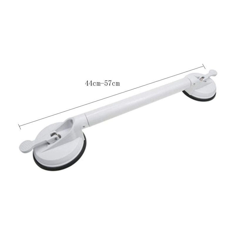 Adjustable Bathroom Safety Suction Cup Handle Grab Bar 45cm - Image 4