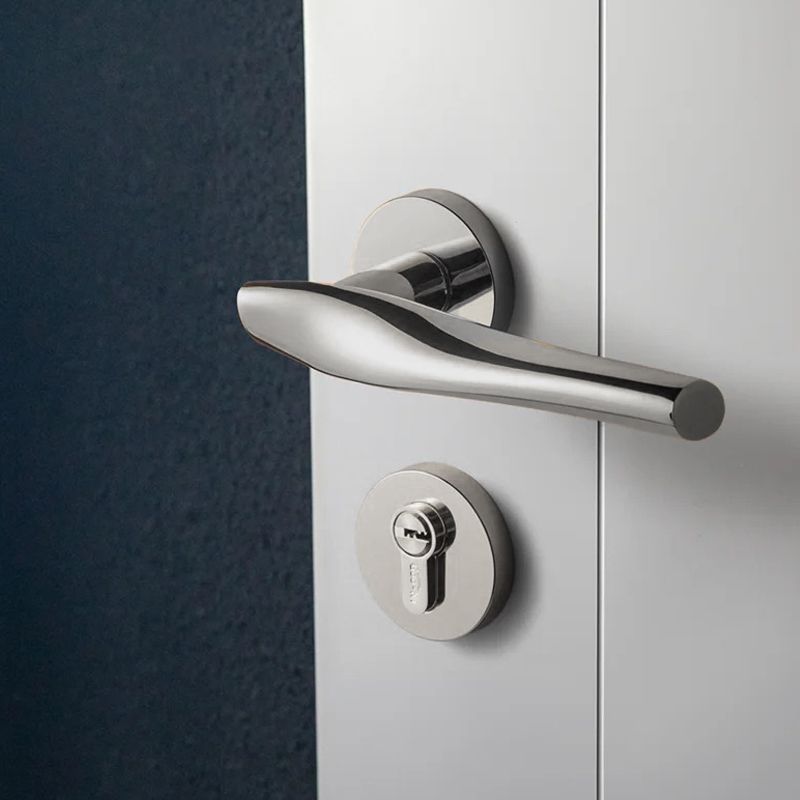 WELDER Modern Luxury interior door handle matte satin nickel - Image 3
