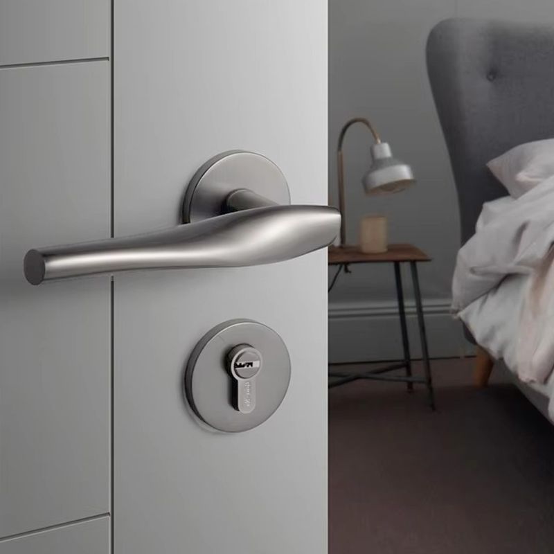 WELDER Modern Luxury interior door handle matte satin nickel - Image 2