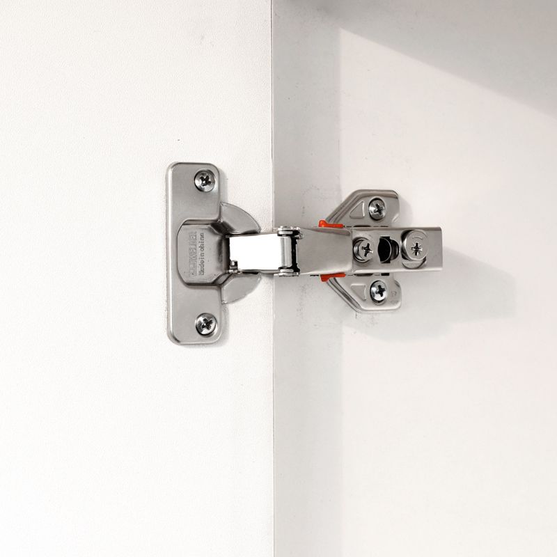 Furniture soft closing cabinet hinge, 3D clip-on, Opening Angle 105?, half overlay - Image 2