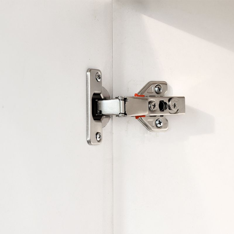 Furniture soft closing cabinet hinge, 3D clip-on, Opening Angle 105?, half overlay - Image 3