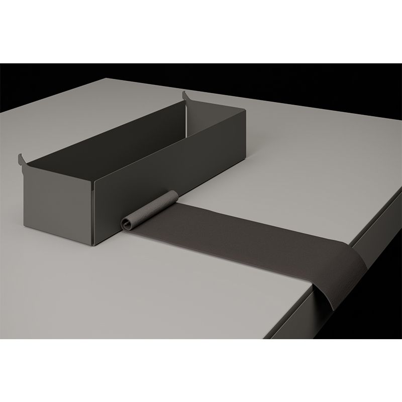 Inoxa - Cargo with Two shelves for cabinet door 30 CM, Ardesia - Image 4