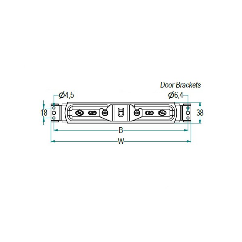 INOXA - Total extraction telescopic column, 30cm door cabinet with 5 baskets, chrome - Image 4
