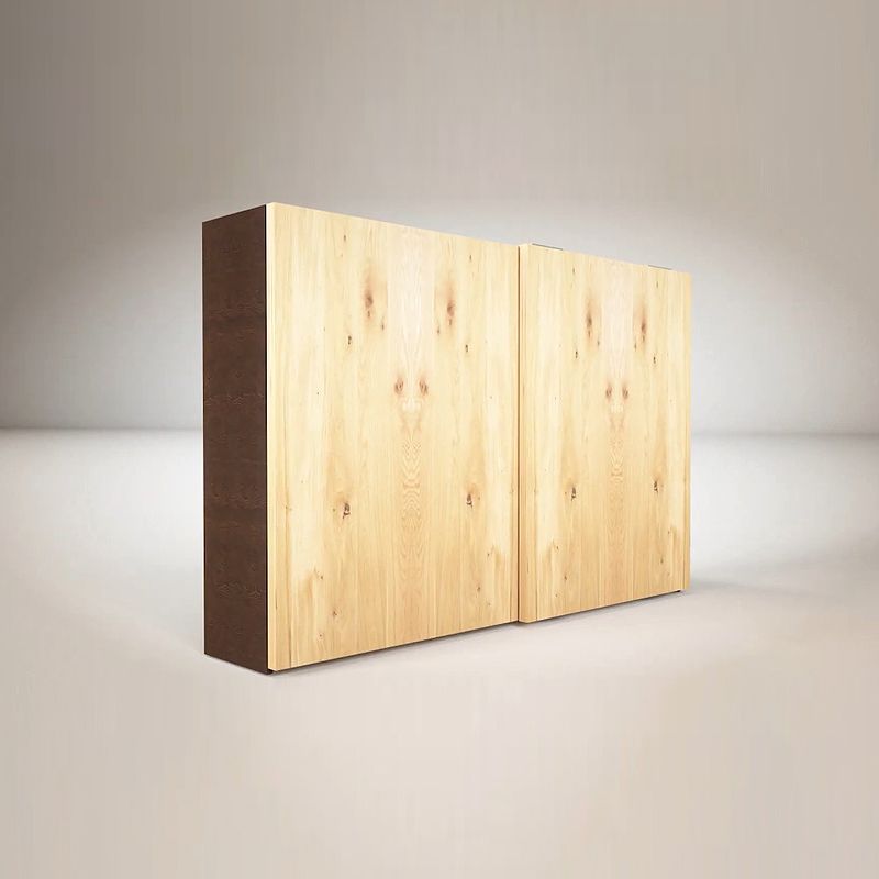100 KG Adjustable sliding wardrobe system soft closing, door thickness 16-20 mm - Image 7