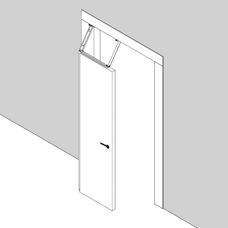ALBATUR - 180 degrees Wooden Folding Door System, 80 cm, Left side - Image 5