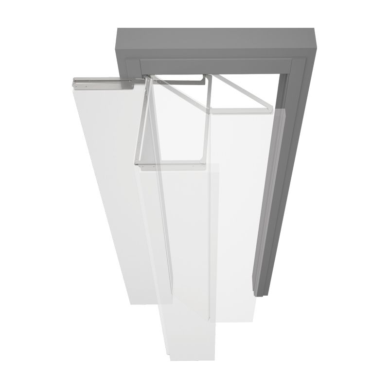 ALBATUR - 180 degrees Wooden Folding Door System, 80 cm, Left side - Image 2