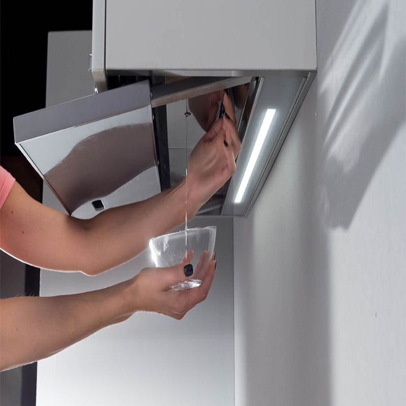 Sliver 90 Inox Built-In Hood 90 Cm - Motor 619 M3 / H - Stainless Steel - Image 7