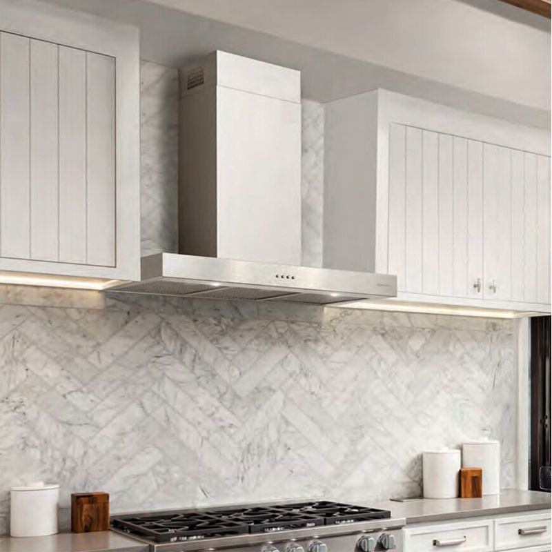 Neptune Evo 90/A Antracite Wall Hood 90 Cm - 440 M3 / H Engine - Anthracite - Image 2