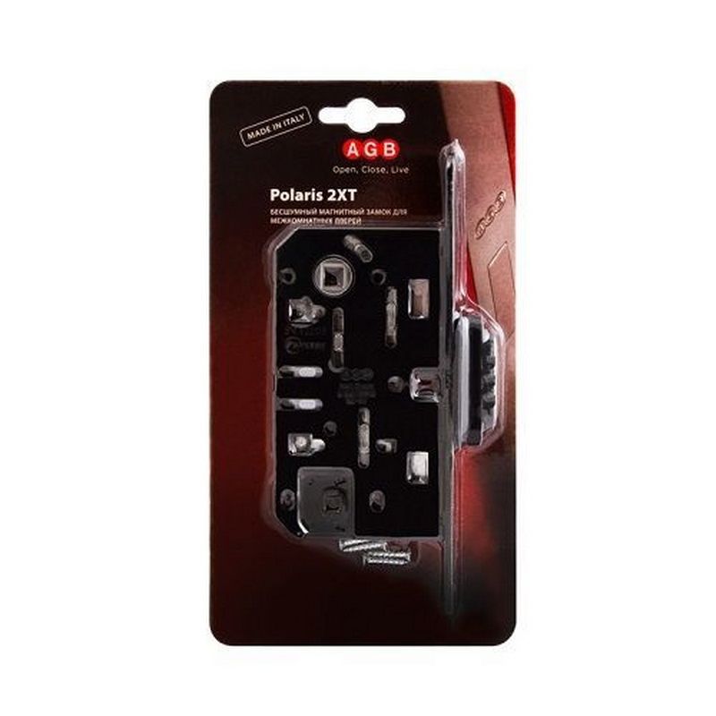 Interior Lock Agb Wc Mediana Polaris-Black - Image 2