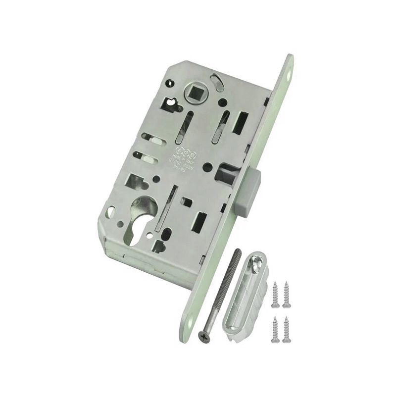 Smart Magnetic Lock For Internal Doors Euro Profile Without Cylinder, Polished Nickle - Image 2