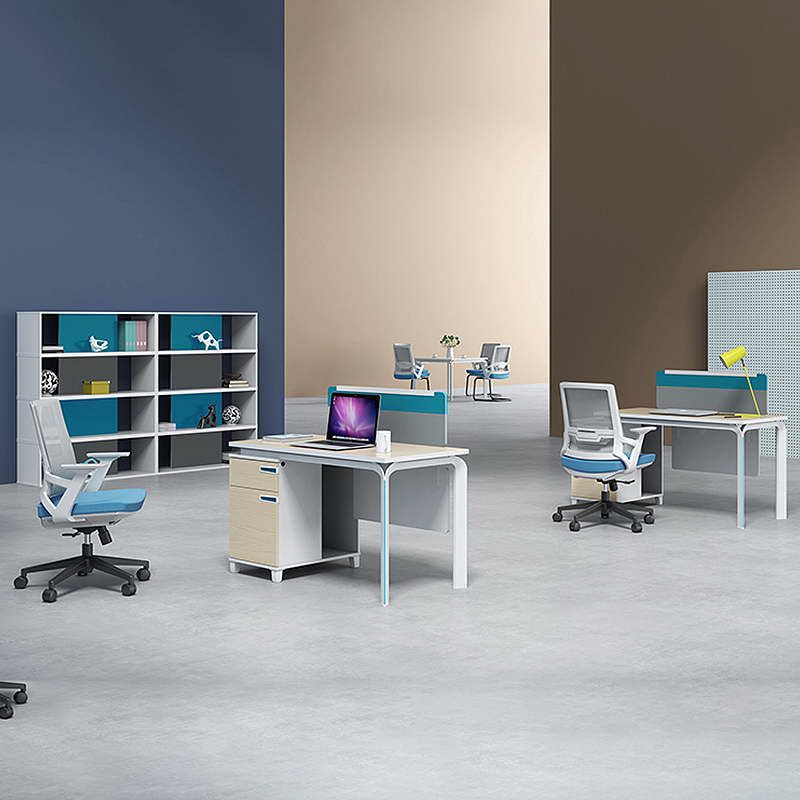 Office Furniture 1 Staff Workstation, White , Left - Image 2