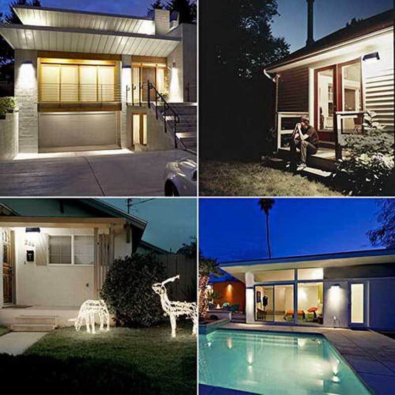 Solar Security Sensor Wall Lamp - Image 3