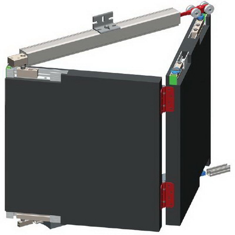 160 Kg Adjustable Foldable Heavy Door Mechanism With Heavy Partition Mechanism - Image 3