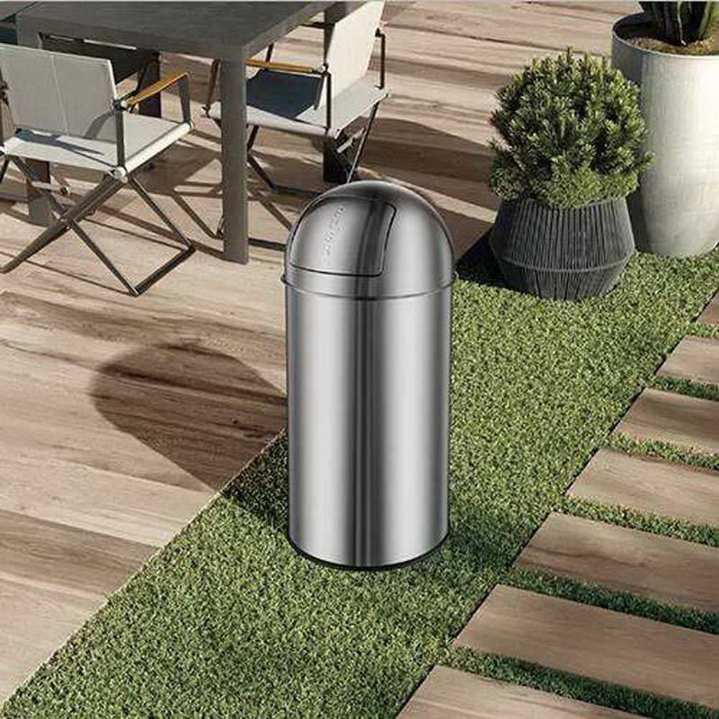 Outdoors Dustbin Stainless Steel 30L - Image 2