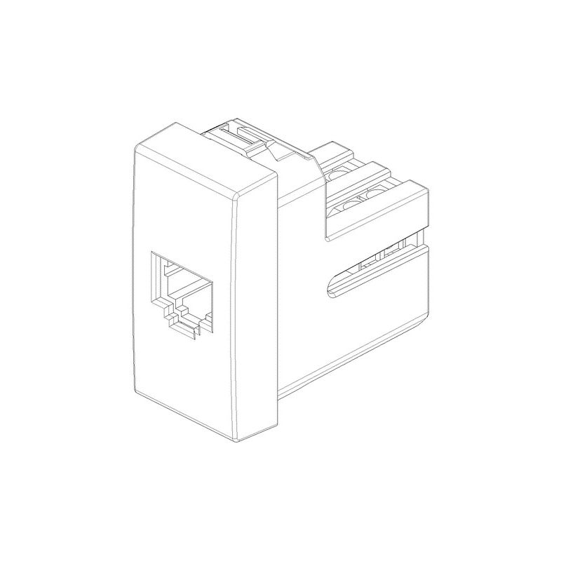 Neve Up Rj11 Phone Jack 6/4 Carbon Matt - Image 2