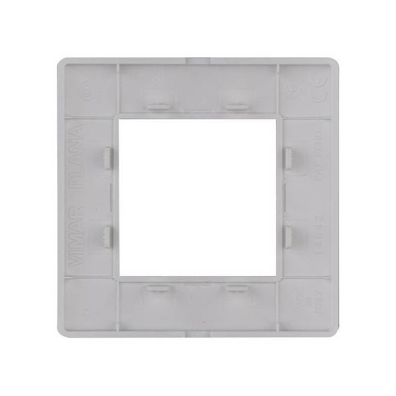Plana,Cover Frame 2 Modules, White - Image 2