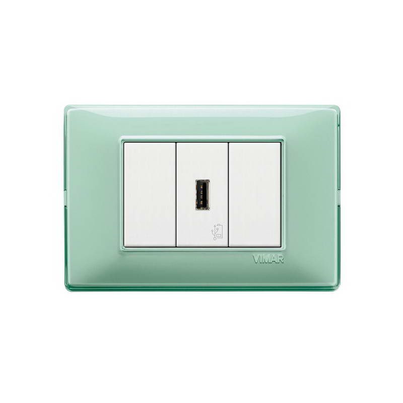 Plana Usb Supply Unit 5V 1,5A 1Module White - Image 2