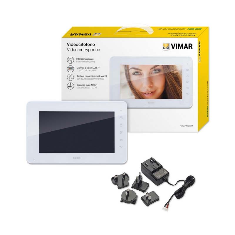 Elvox Door Entry 7In Lcd Video Internal Unit Plug-In Supply - Image 2