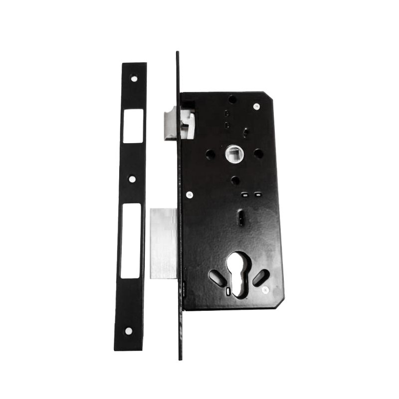 AFM Mortise External lock for wooden door, 2 Throws, 45*85 mm, 54 mm Deadbolt,without cylinder, Black - Image 3