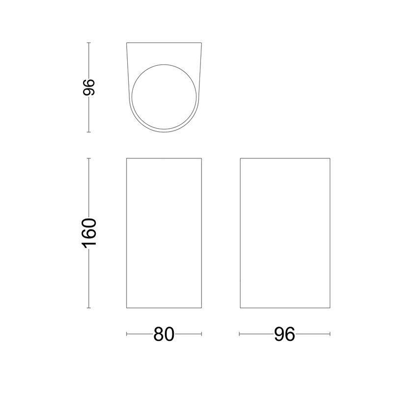 Philips Nightingale Outdoor Wall Light UP & Down 35W, 2 X GU10 No-bulb, Black , IP44 Weatherproof - Image 3