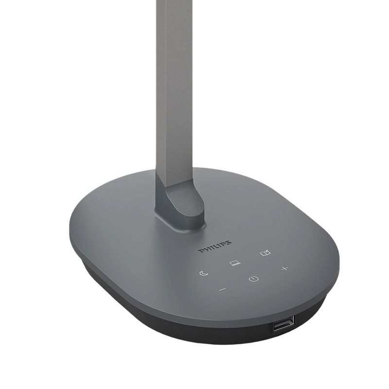 Philips - Sword Desk Light 450Lm 12W Dimmable 6500/4000/2700K, Dark Grey - Image 3